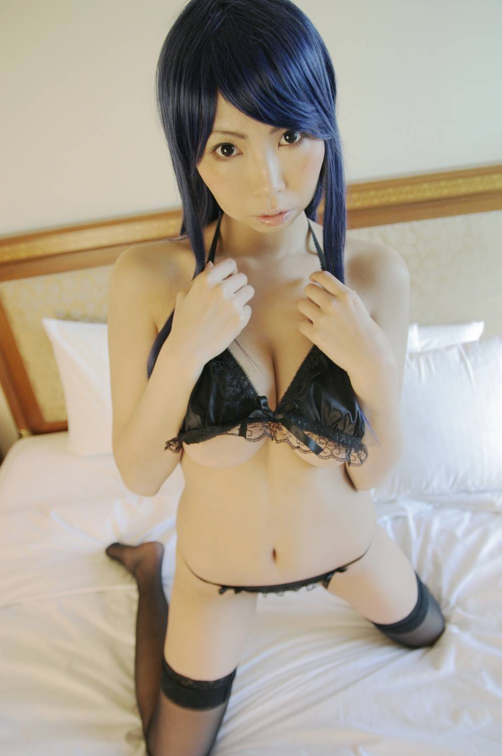 [Cosplay] Ikkitousen Big Boobs Kanu Unchou PART 1